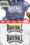 Baseball Team Template 0039 | SVG Cut File