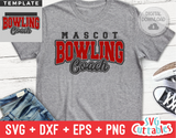 Bowling Coach Template 003 | Bowling SVG