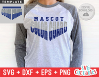 Color Guard Template 003 | SVG Cut File