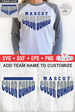 Color Guard Template 003 | SVG Cut File