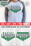 Lacrosse Template 003 | SVG Cut File