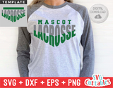 Lacrosse Template 003 | SVG Cut File
