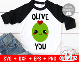 Olive You | Valentine's Day Cut File