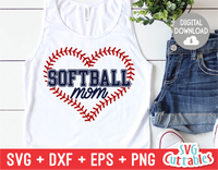 Softball Mom | SVG Cut File