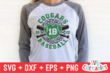 Baseball Team Template 0040 | SVG Cut File