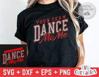 Dance Template 0042 | SVG Cut File