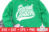 Social Studies Coach Swoosh | svg Cut File