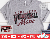 Volleyball Template 0043 | SVG Cut File