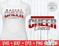 Cheer Coach Template 0044 | SVG Cut File