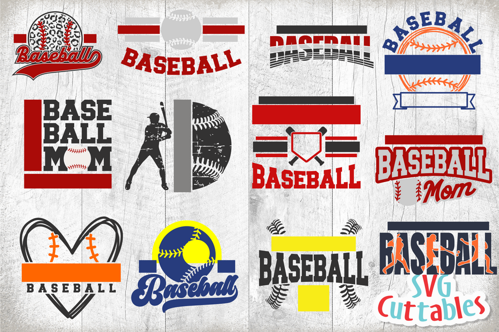 Baseball Team SVG Logo, Baseball Team SVG Cut Logo, AI, EPS, CDR Files