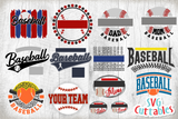 Baseball SVG Template Bundle 2
