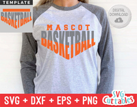 Basketball svg Template 0045