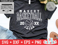 Basketball svg Template 0046