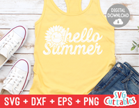Hello Sunshine | Summer | SVG Cut File