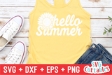 Hello Sunshine | Summer | SVG Cut File
