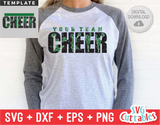 Cheer Template 0048 | SVG Cut File