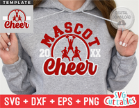 Cheer Template 0049 | SVG Cut File
