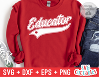 Educator Swoosh | School SVG Cut File