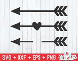 Arrow Set of 3 | SVG Cut File