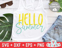 Hello Summer | SVG Cut File