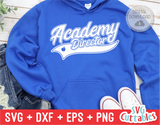 Academy Director Swoosh | School SVG Cut File