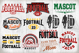 Football Template Bundle 3 | SVG Cut Files