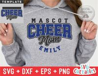 Cheer Template 0059 | SVG Cut File