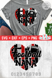 Football Nana | SVG Cut File