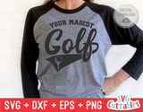Golf Template 005 | SVG Cut File