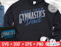 Gymnastics Dad | Template 005 | SVG Cut File