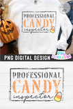 Professional Candy Inspector | Halloween | PNG Print File