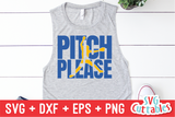 Pitch Please | Softball | SVG Cut File