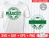 Soccer Template 005 | SVG Cut File