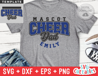 Cheer Template 0060 | SVG Cut File