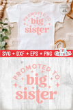 Promoted to Big Sister | SVG Cut File