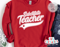 Substitute Teacher | School SVG Cut File