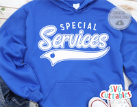 Special Services Swoosh | School SVG Cut File