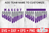 Cross Country Template 006 | SVG Cut File