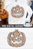 Leopard Jack O Lantern | Halloween | PNG Print File