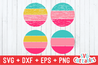 Distressed Circles | SVG Cut File