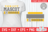 Soccer Template Bundle 1 | SVG Cut File