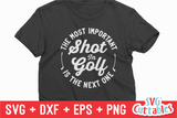 The Most Important Shot in Golf | Golf SVG Cut File