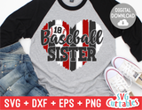Baseball Sister  | SVG Cut File