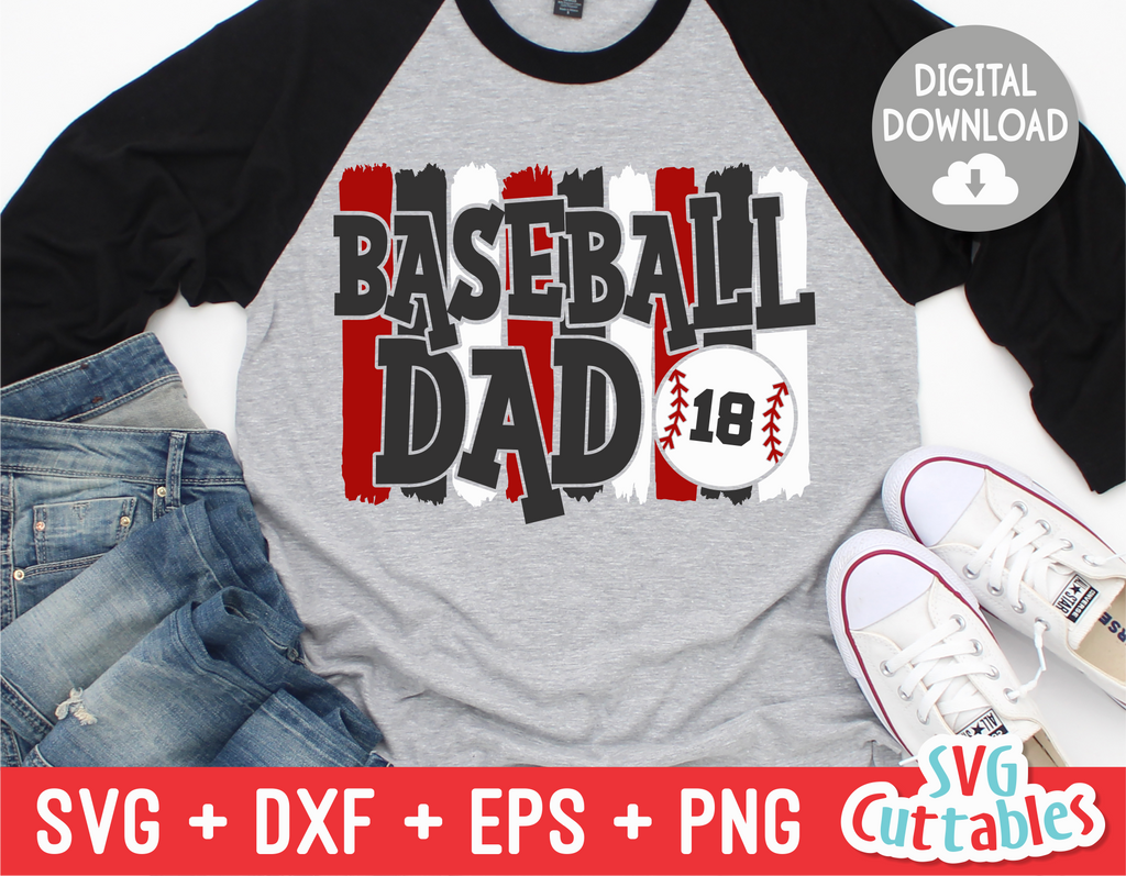 Baseball Dad  | SVG Cut File
