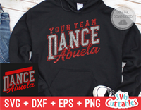 Dance Abuela | Dance Template 004 | SVG Cut File