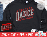 Dance Grandma | Dance Template 003 | SVG Cut File