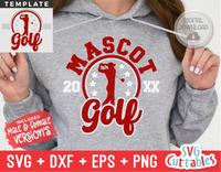 Golf Template 007 | SVG Cut File