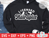 Licensed Hairapist | Hairdresser SVG Cut File