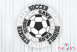 Soccer Subway Art | SVG Cut File