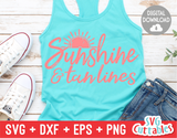Sunshine and Tan Lines | Summer | SVG Cut File